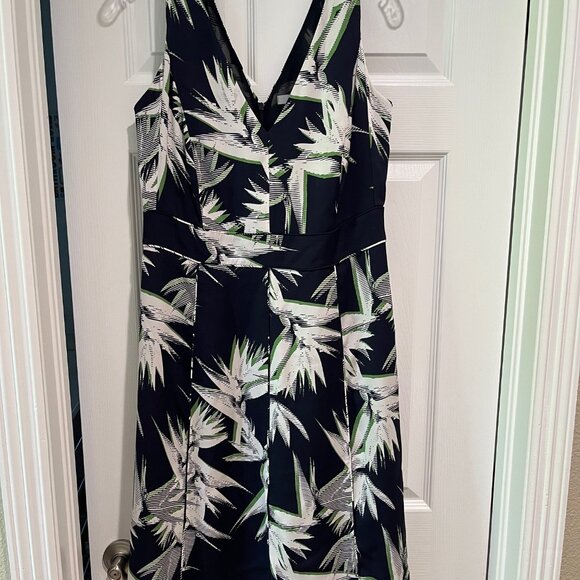 Classiques Navy Silk Dress - Picture 8 of 9